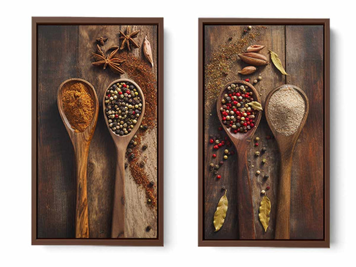 Herbs And Spices Art Set