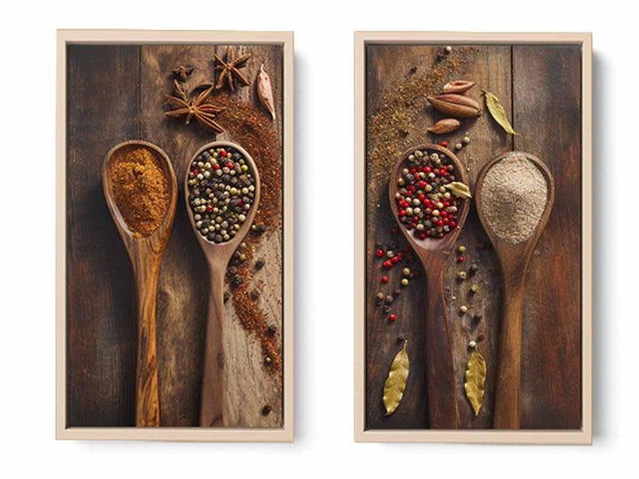 Herbs And Spices Art Set