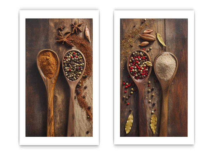 Herbs And Spices Art Set