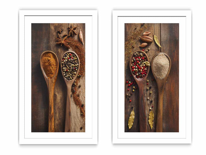 Herbs And Spices Art Set