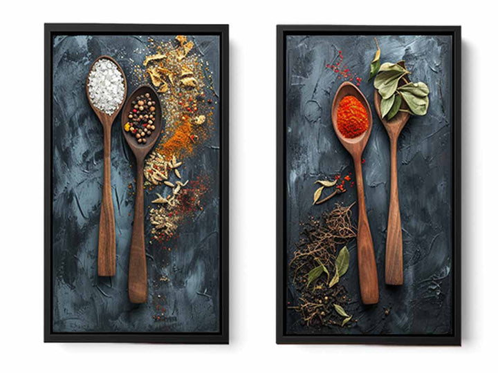 Herbs Spices Panel Art
