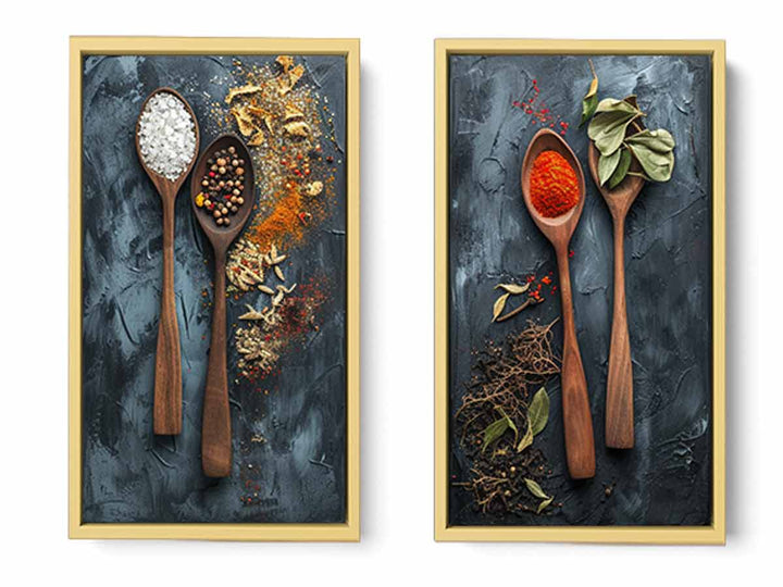 Herbs Spices Panel Art