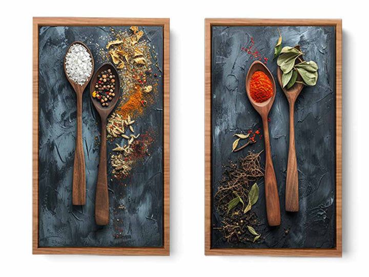 Herbs Spices Panel Art