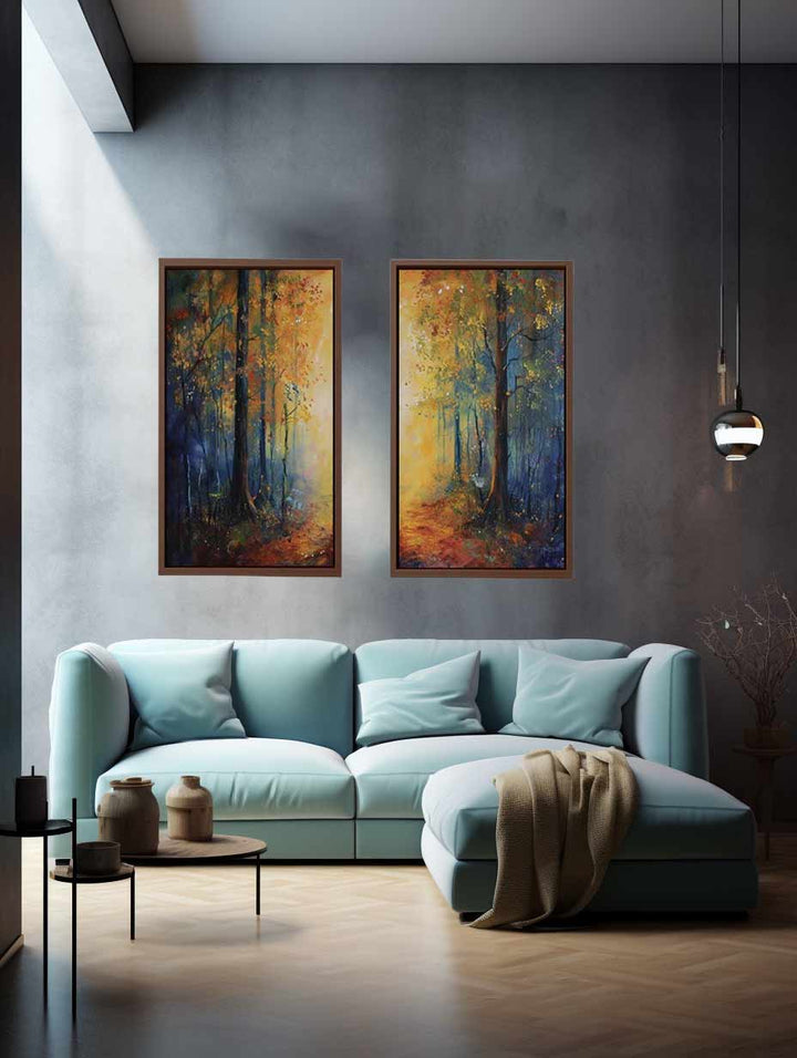 Forest  Panel Art set