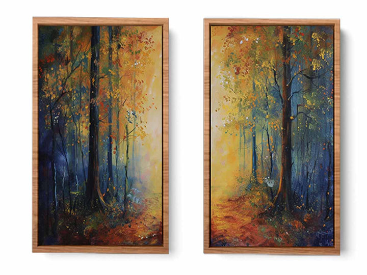 Forest  Panel Art set