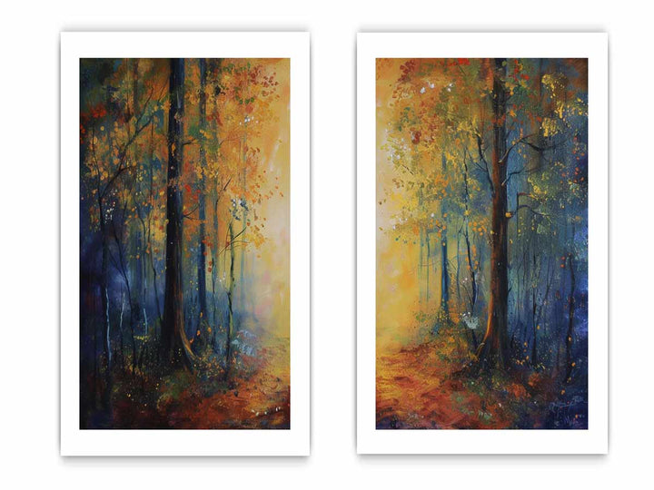 Forest  Panel Art set
