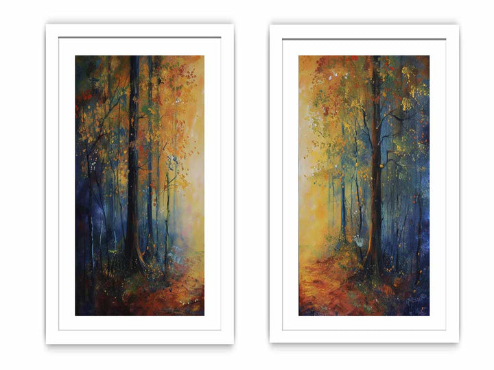 Forest  Panel Art set