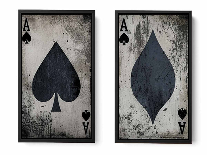 Poker Spade Panel Art