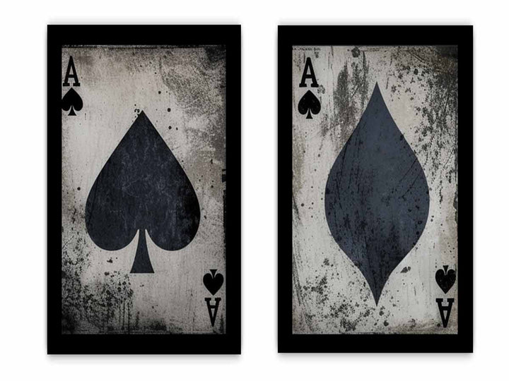 Poker Spade Panel Art