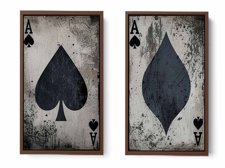 Poker Spade Panel Art