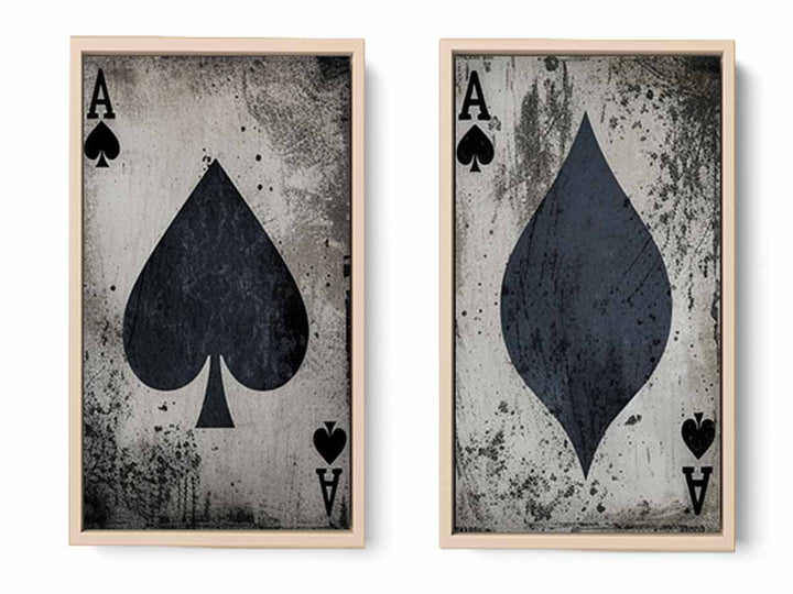 Poker Spade Panel Art
