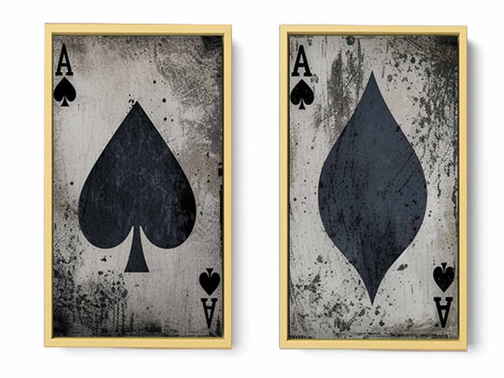 Poker Spade Panel Art