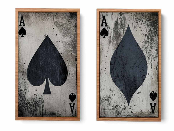 Poker Spade Panel Art