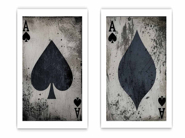 Poker Spade Panel Art