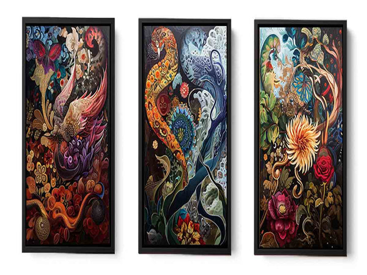 3 Panel  Painting