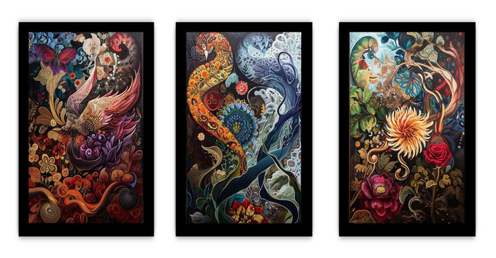 3 Panel  Painting
