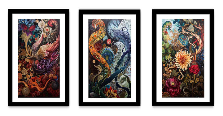 3 Panel  Painting