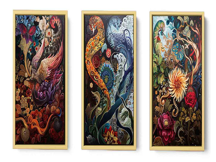 3 Panel  Painting