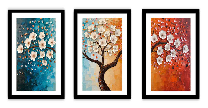 3 piece Tree Painting Set