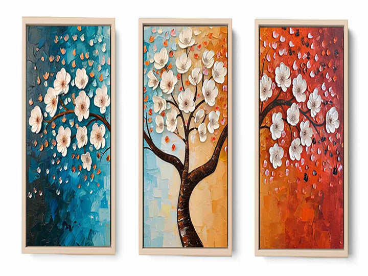 3 piece Tree Painting Set