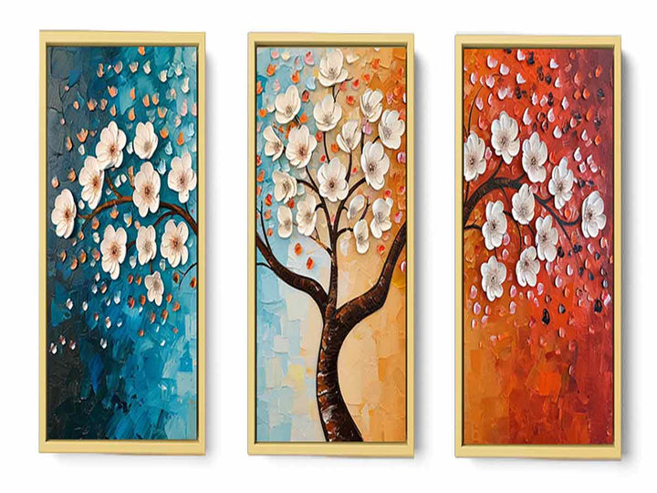 3 piece Tree Painting Set