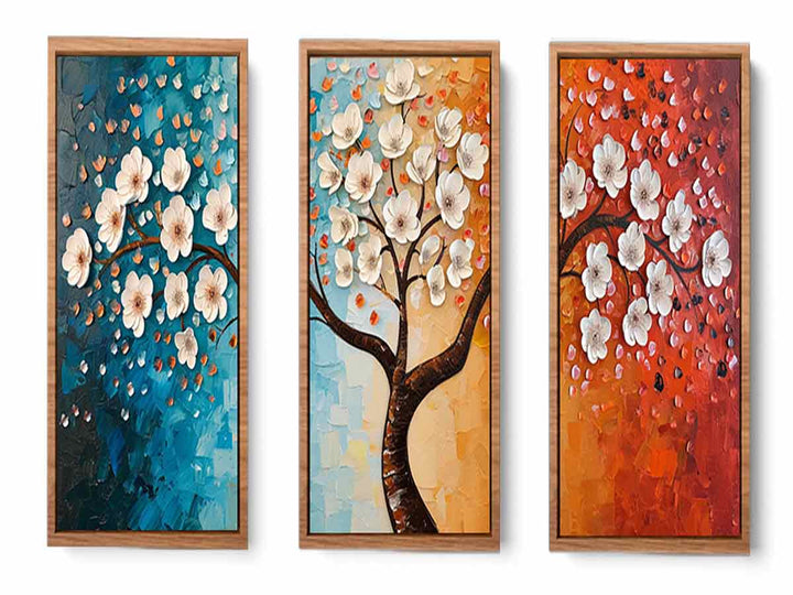 3 piece Tree Painting Set