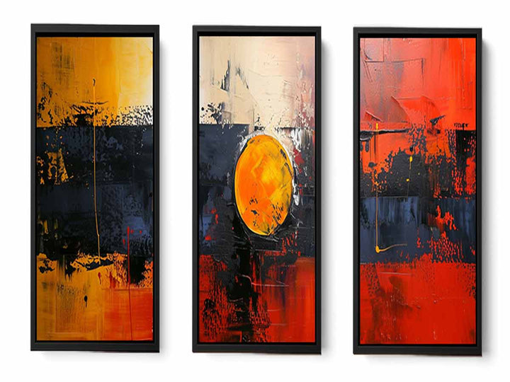 Abstract Three Piece Set  Painting
