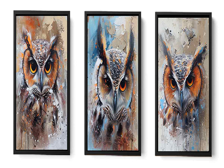 Owl Panel Art