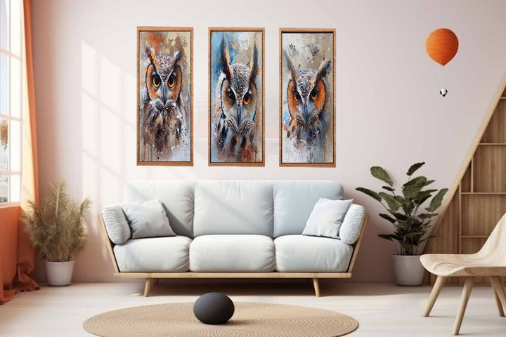 Owl Panel Art