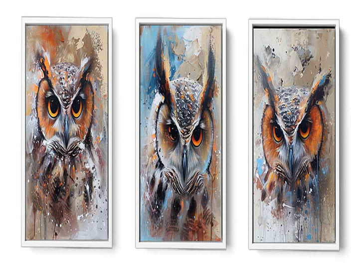 Owl Panel Art