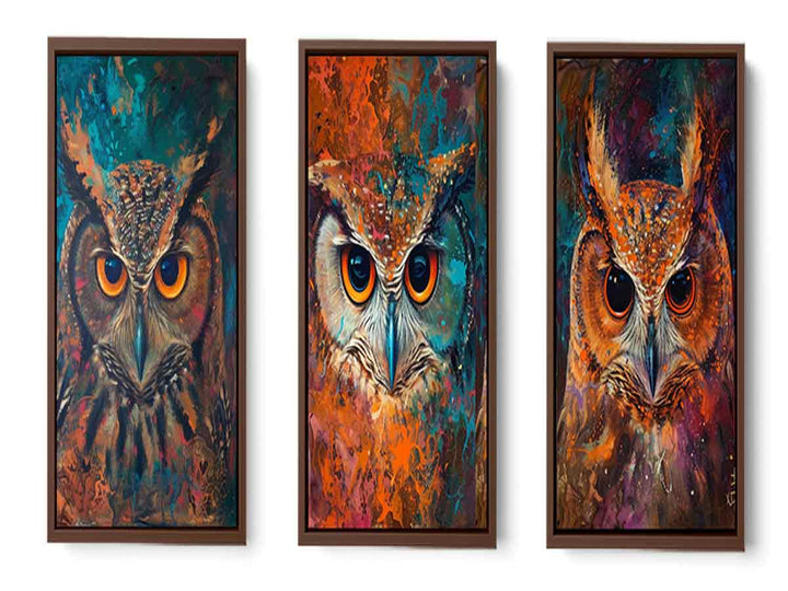 Owl Art Set