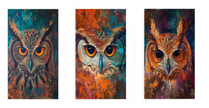 Owl Art Set