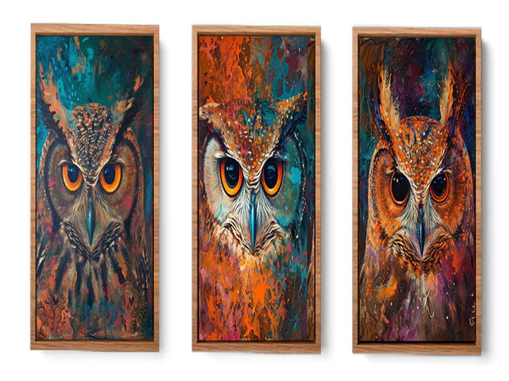 Owl Art Set
