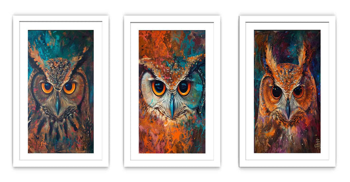 Owl Art Set