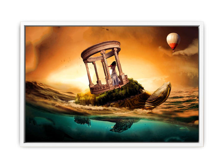 Turtle Fantasy Painting Artwork 
