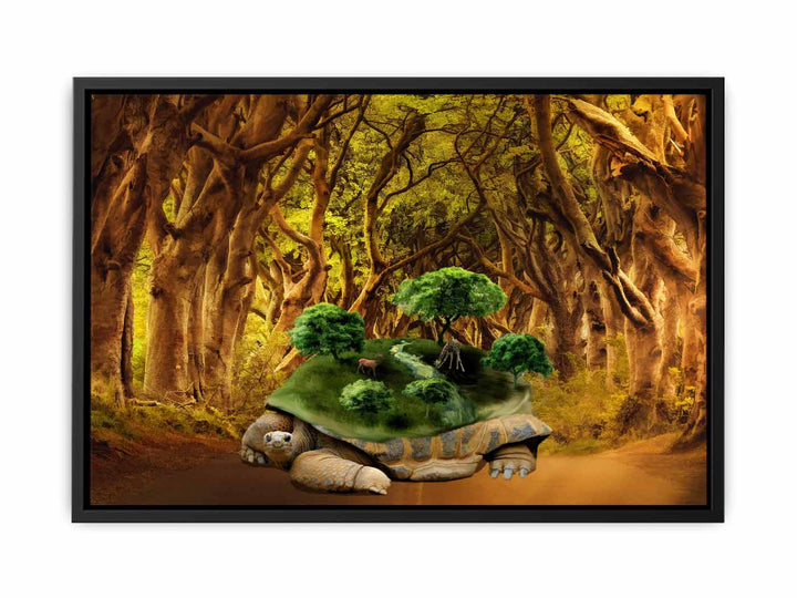 Turtle Tree Painting 