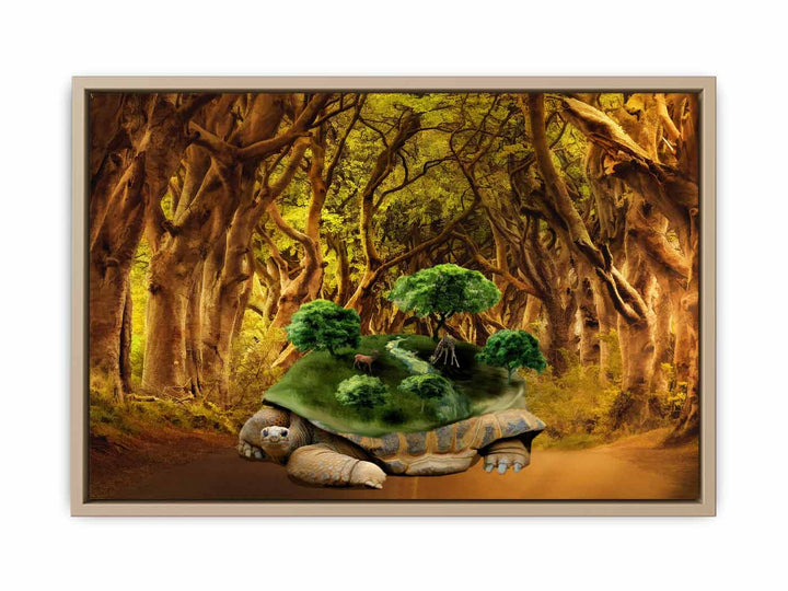 Turtle Tree Painting 