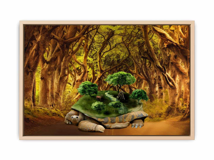 Turtle Tree Painting 