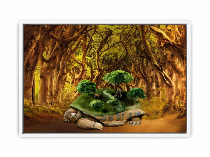 Turtle Tree Painting 