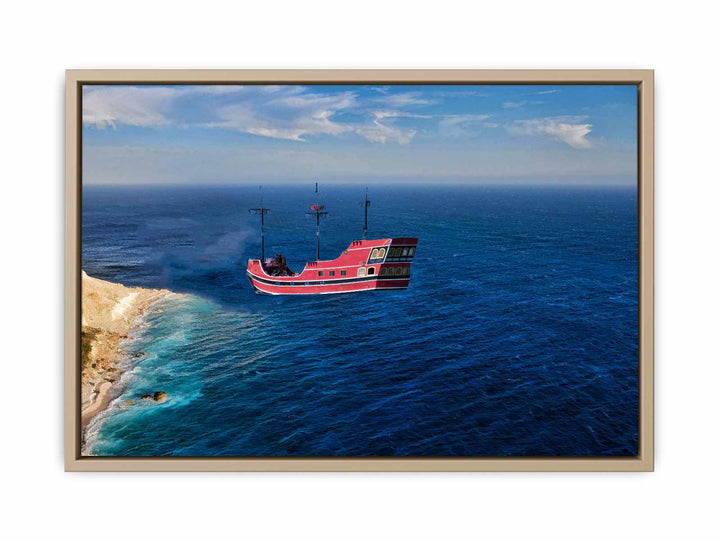 Fisherman Boat Painting 