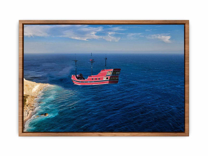 Fisherman Boat Painting 