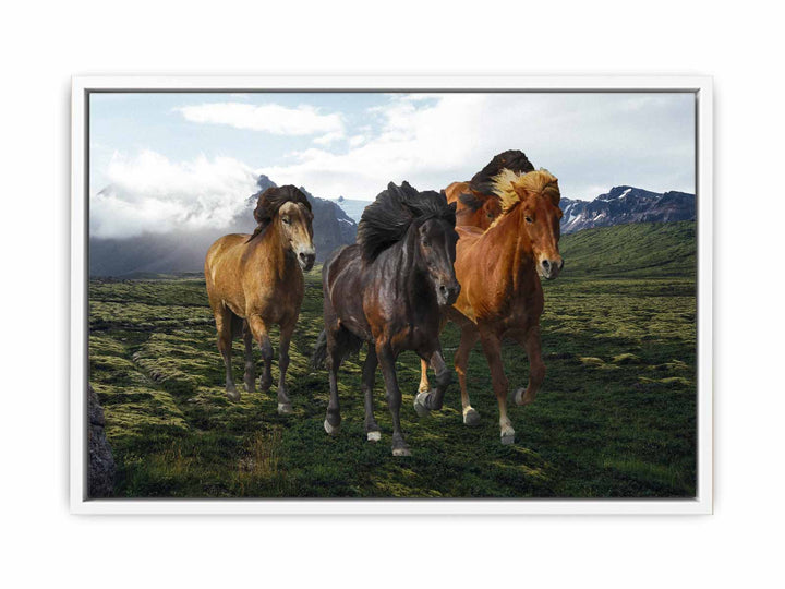 Mountian Horse Painting 