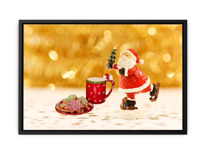 Santa Christmas Painting 