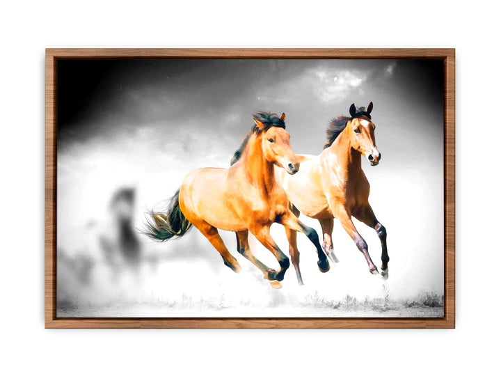 Horse Couple Painiting 