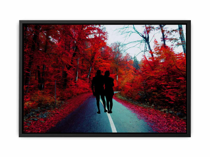 Couple Walk Painting 