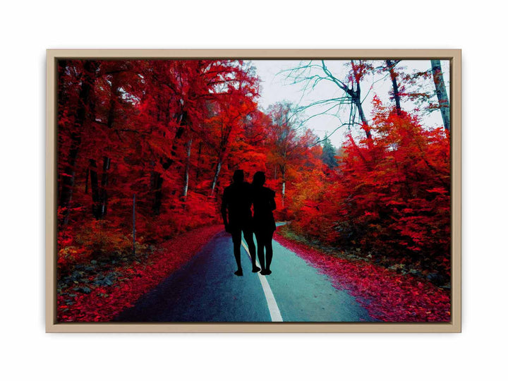 Couple Walk Painting 