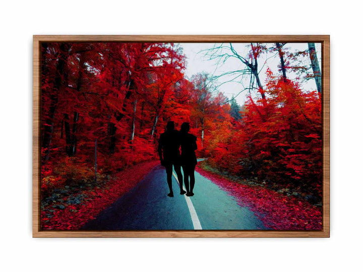Couple Walk Painting 