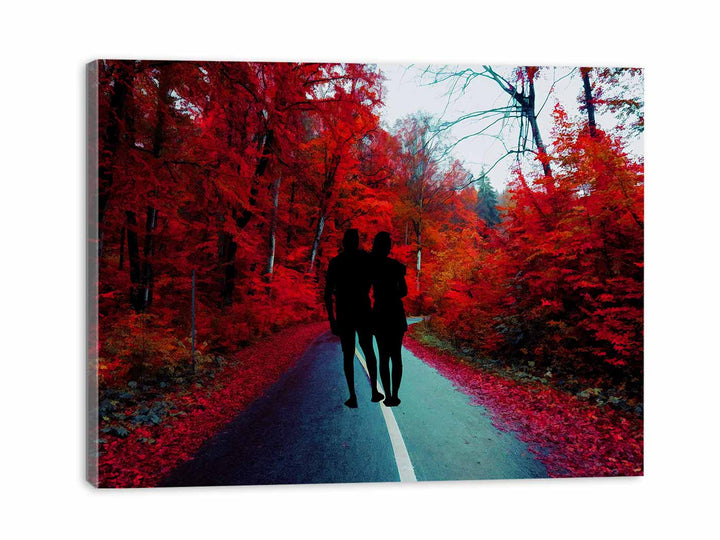 Couple Walk Painting 