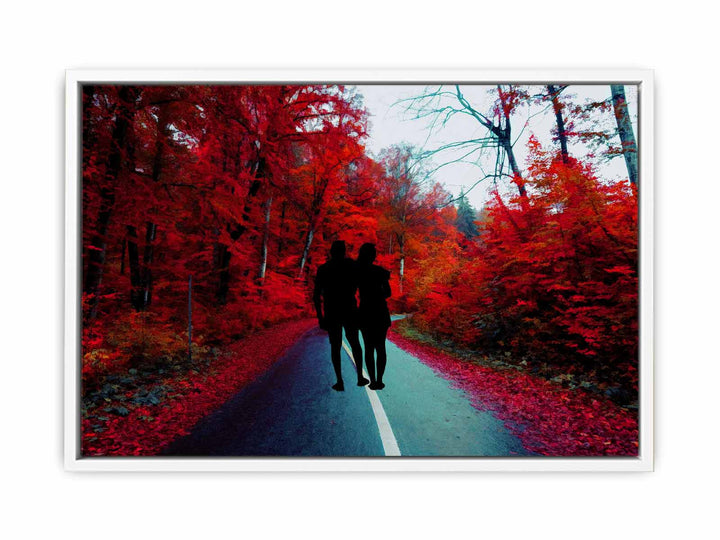 Couple Walk Painting 
