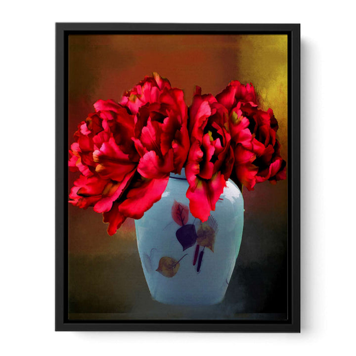 Red Flowers Painting 